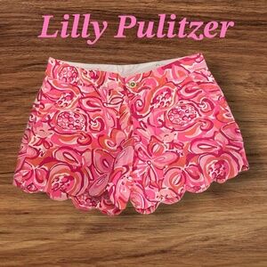 Lilly Pulitzer buttercup short Size 0 NWOT